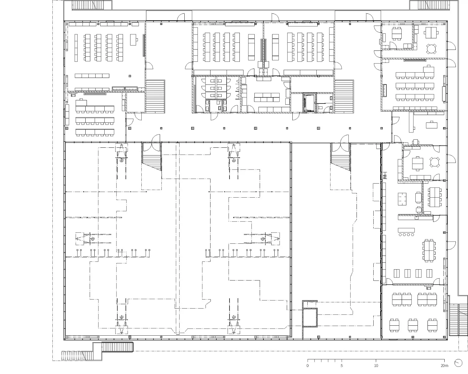 Grundriss erstes Obergeschoss, Grafik