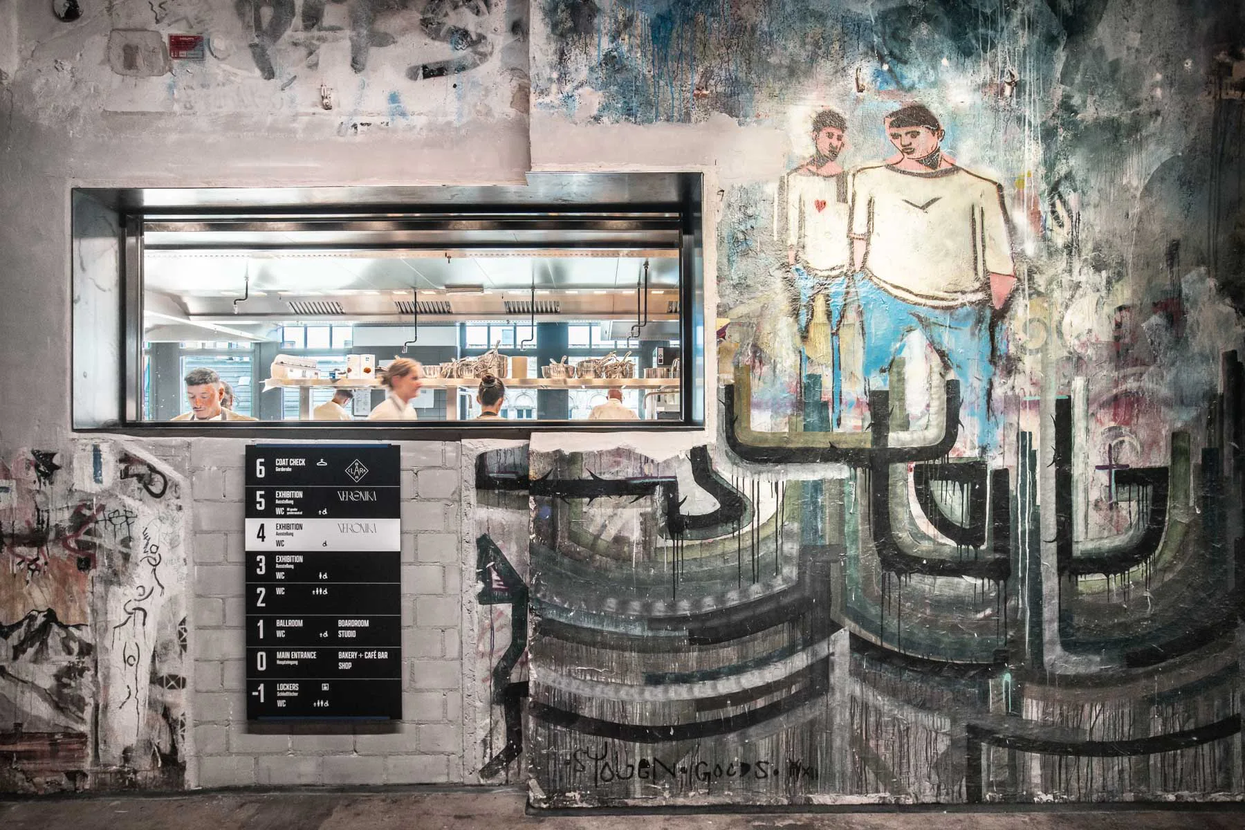 Das Fotografiska Museum umfasst Räume für Ausstellungen, Veranstaltungen, und Gastronomie.