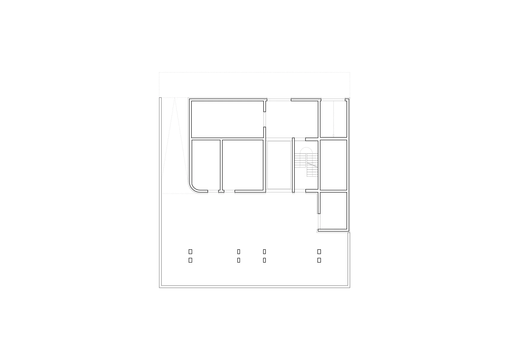 Grundriss Untergeschoss, Grafik