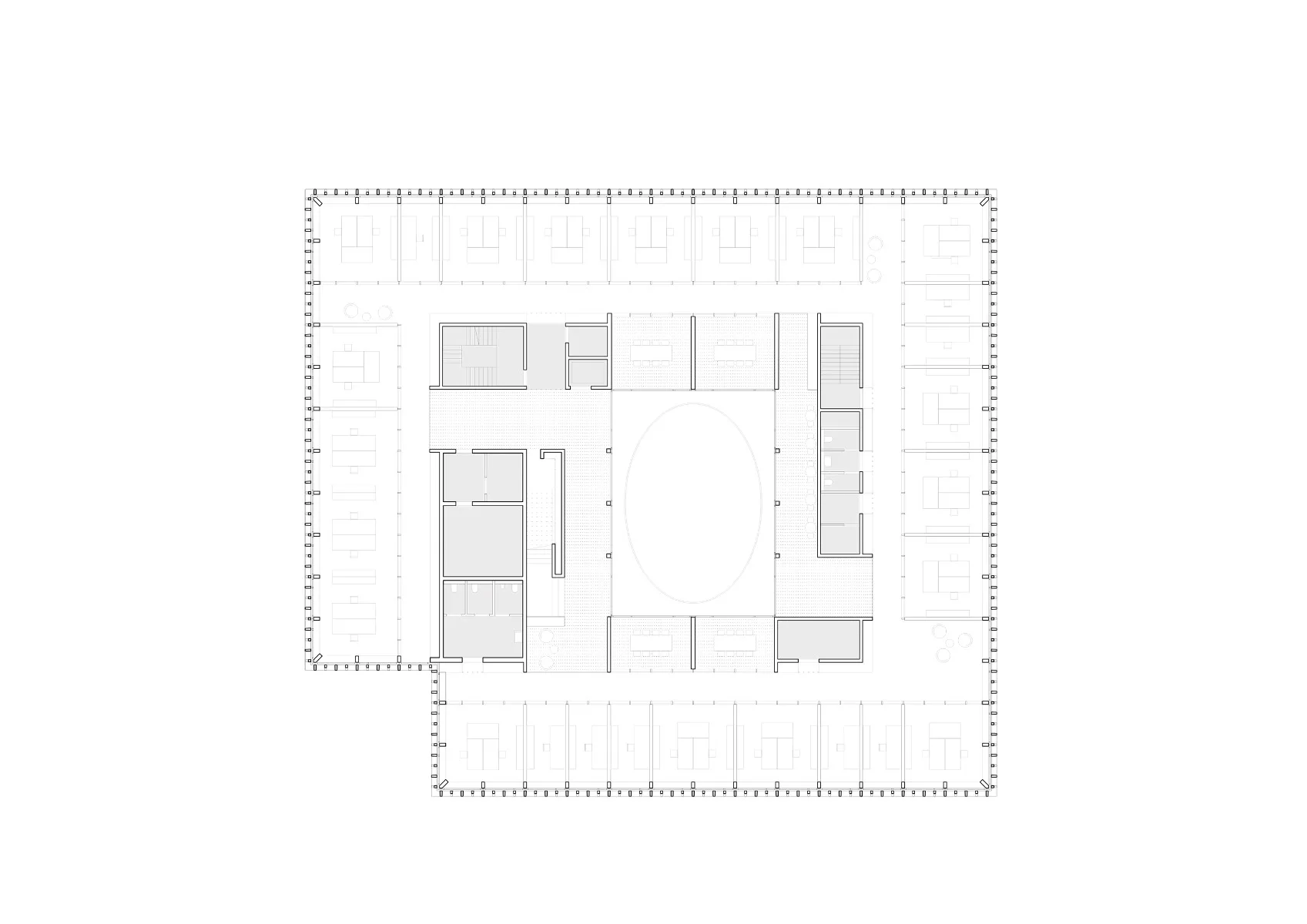 Grundriss Regelgeschoss, Grafik