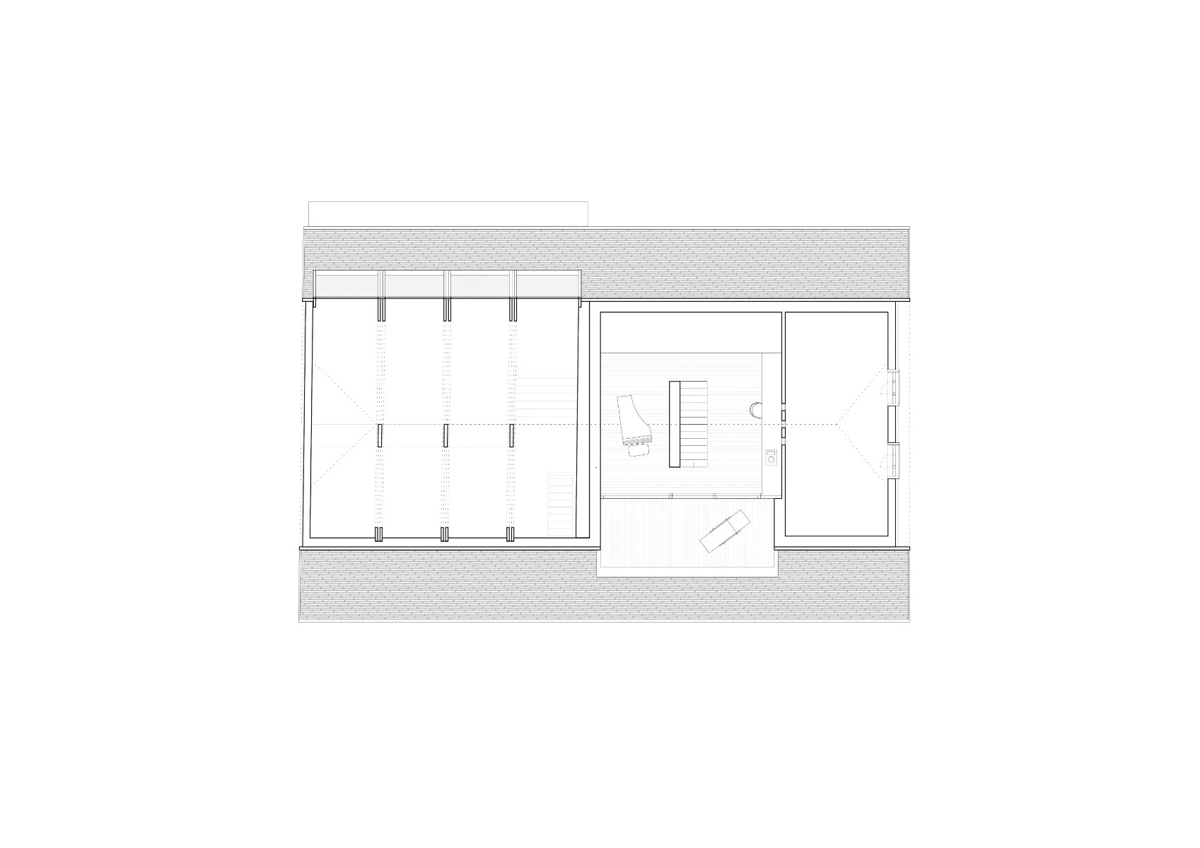 Grundriss Dachgeschoss, Grafik