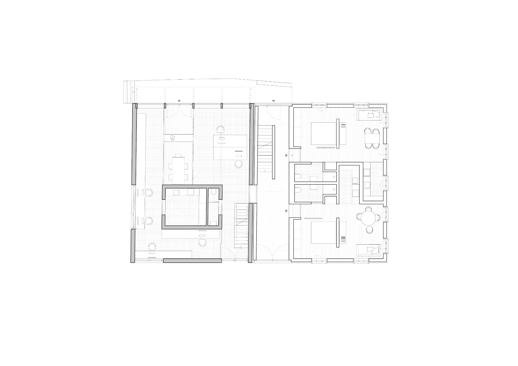 Grundriss Erdgeschoss, Grafik