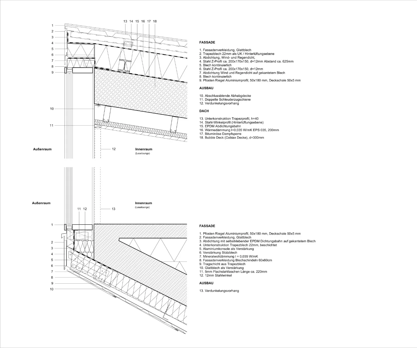 Fassadendetail, Grafik