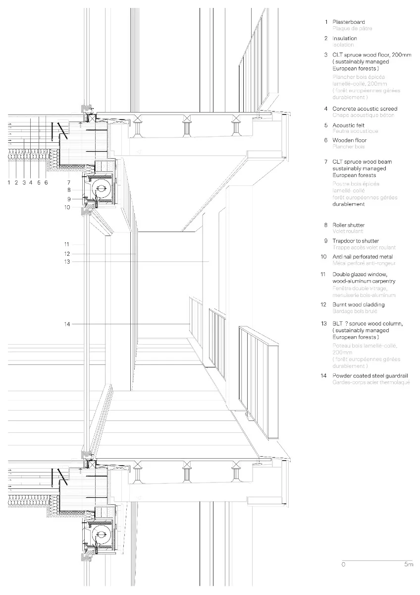 Detail Balkon, Grafik