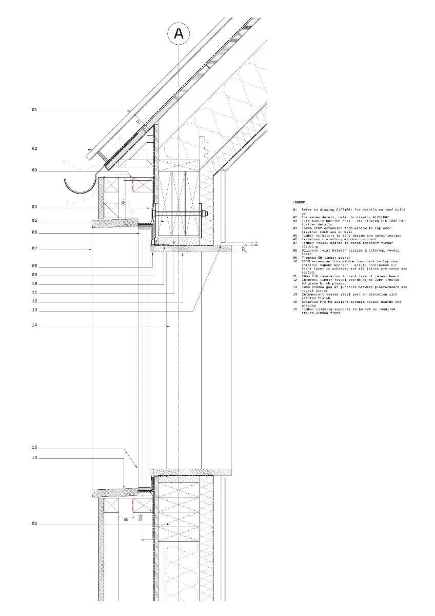 Detail Fensterkopf, Grafik