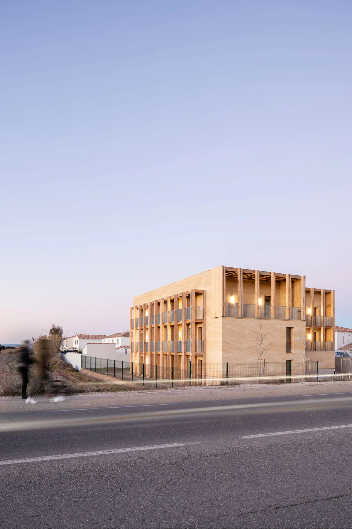 Der neue soziale Wohnungsbau liegt in Gignac-la-Nerthe bei Marseille.