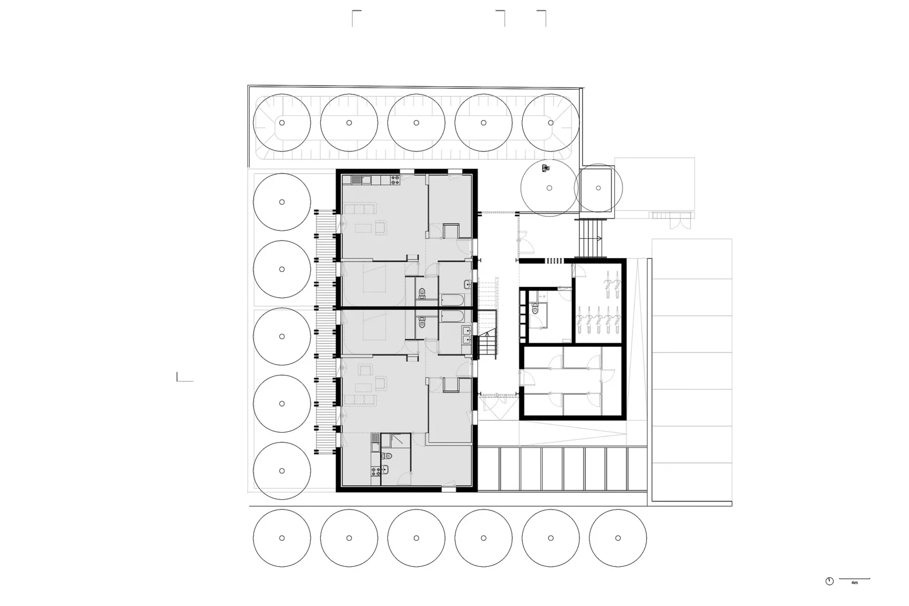 Grundriss Erdgeschoss, Grafik
