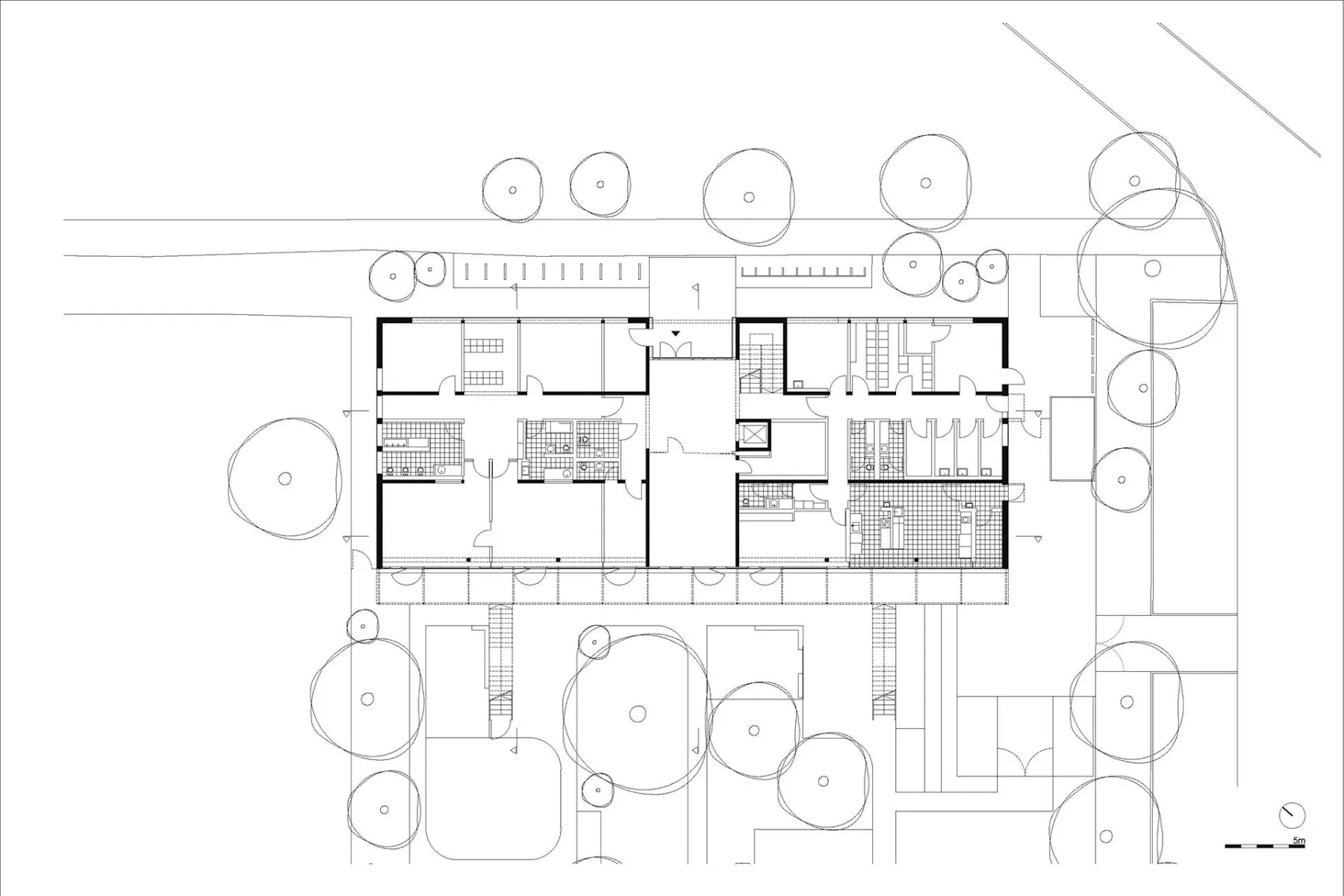 Grundriss Erdgeschoss, Grafik
