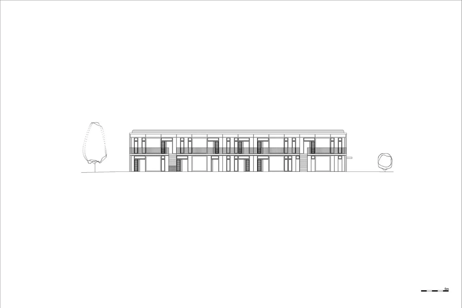 Ansicht vom Garten, Grafik