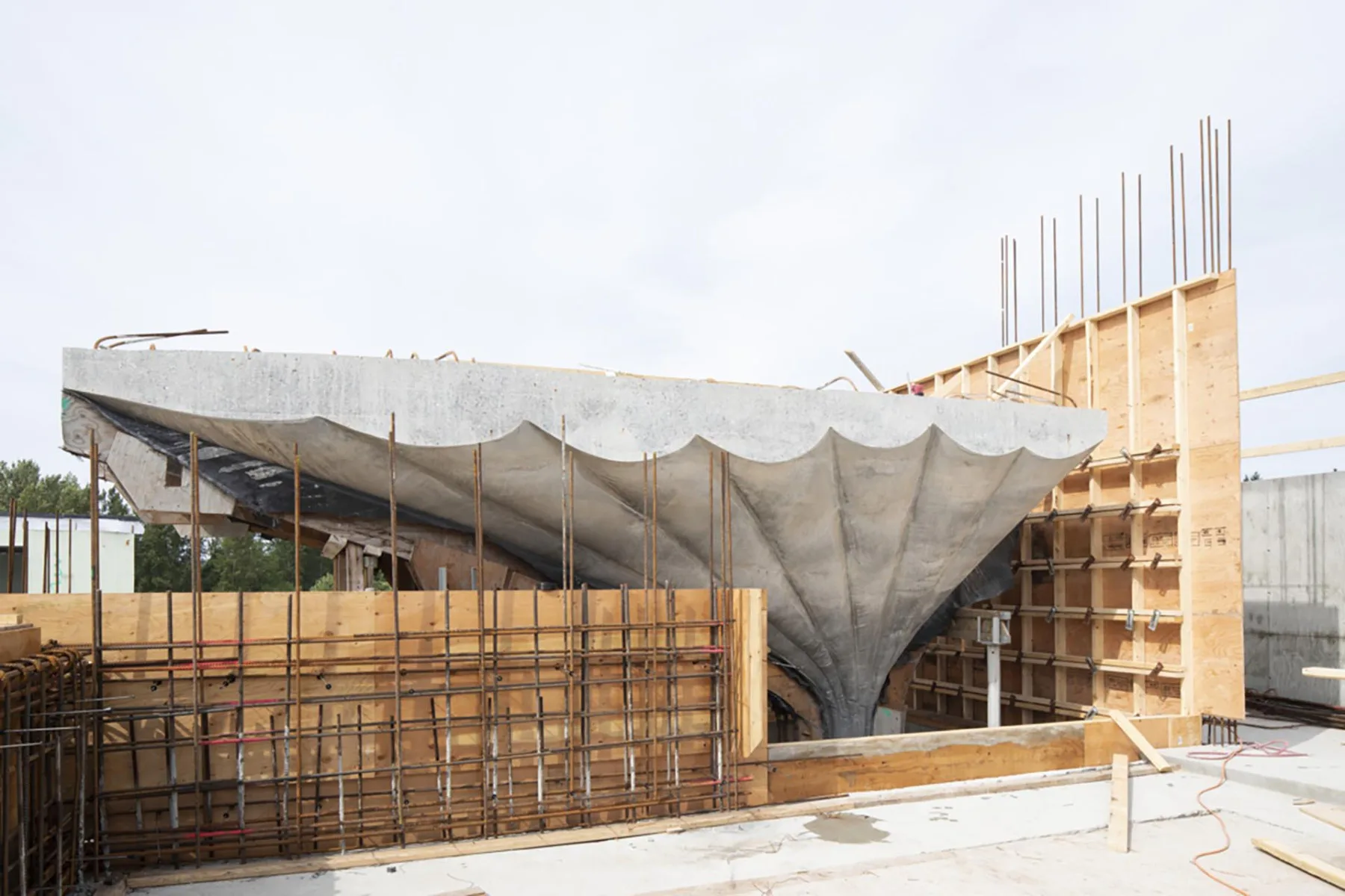 Aufnahme von der Baustelle