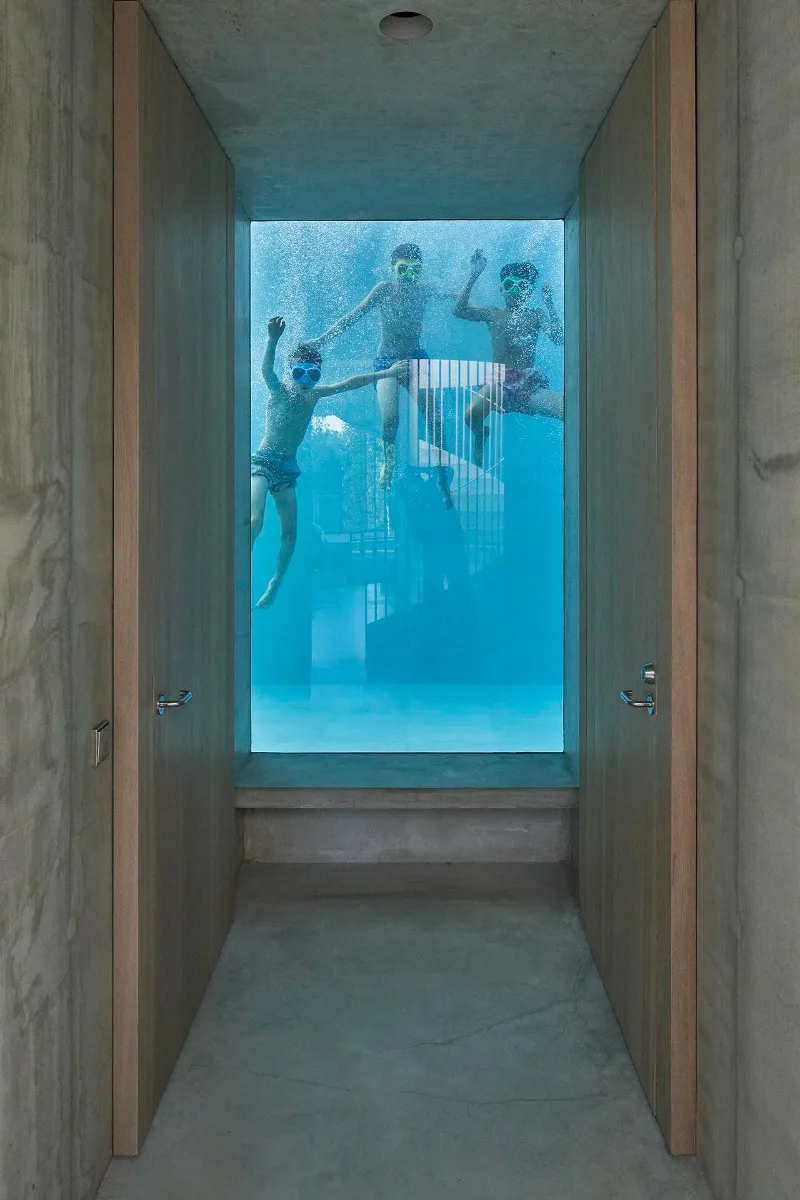 Blick in den Pool