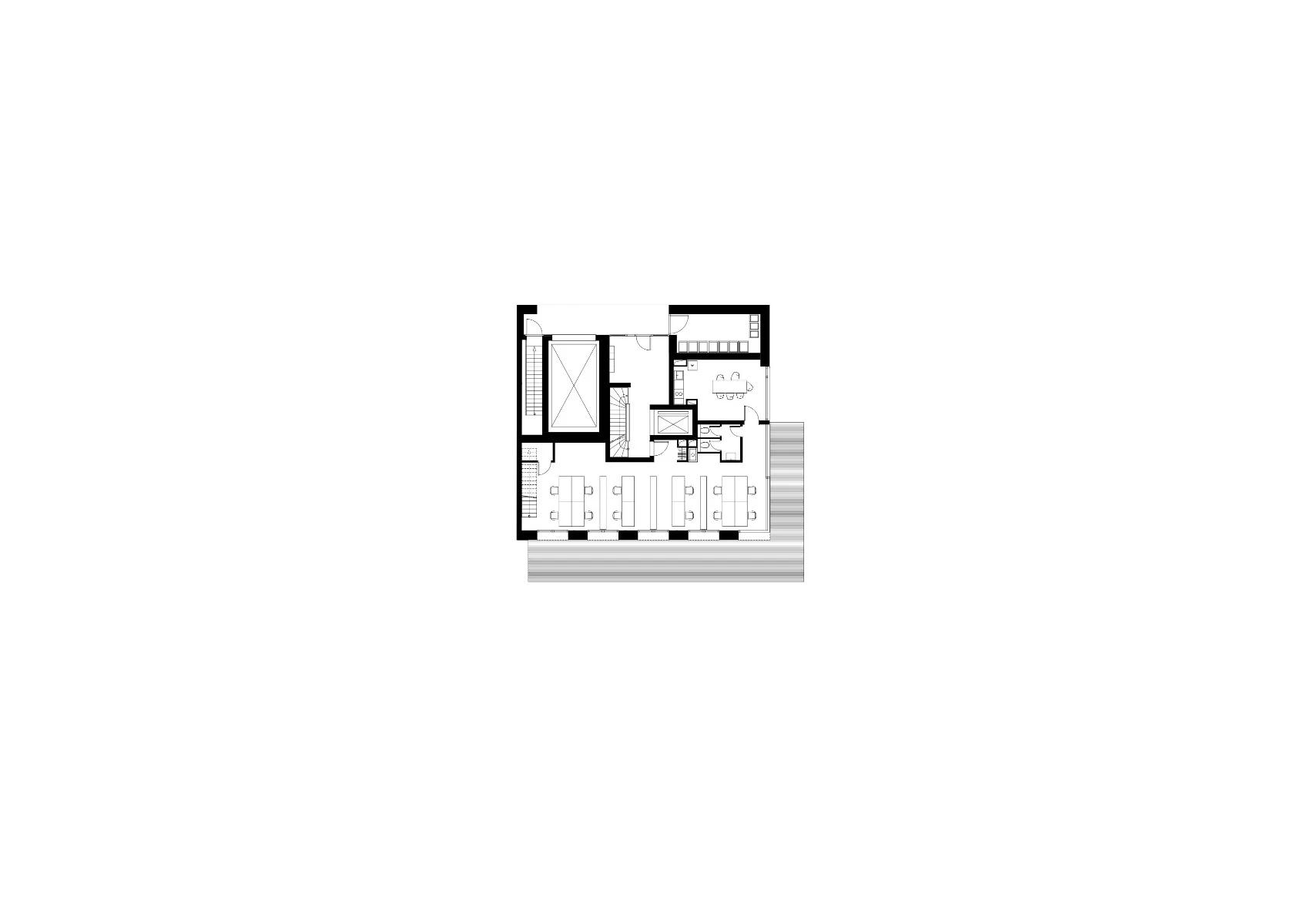 Grundriss Erdgeschoss, Grafik