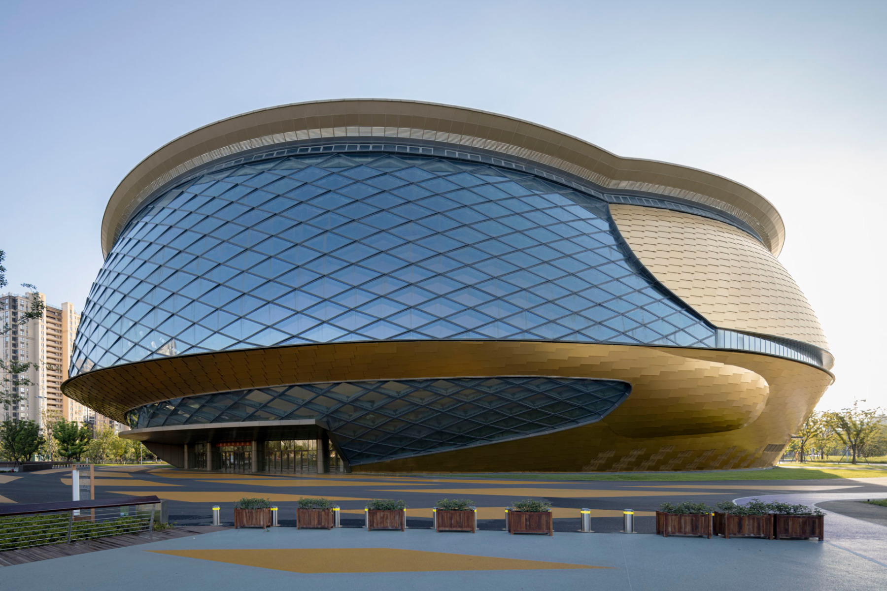 Sportarena in Hangzhou von Archi-Tectonics