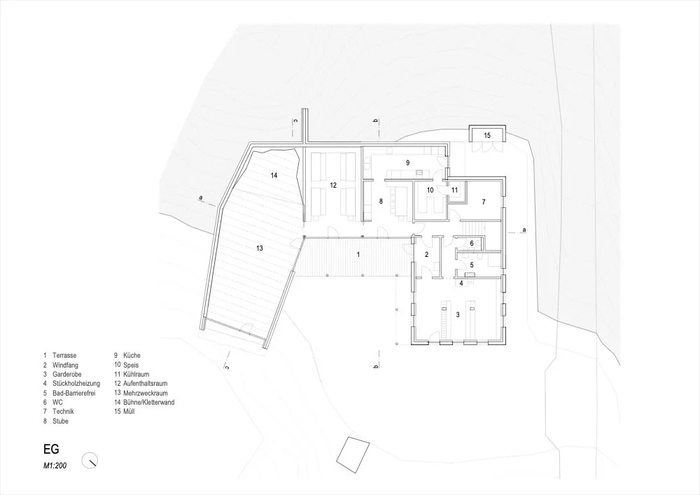Grundriss Erdgeschoss, Grafik