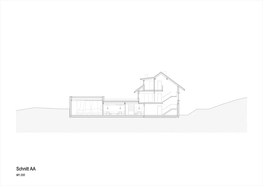 Schnitt AA, Grafik