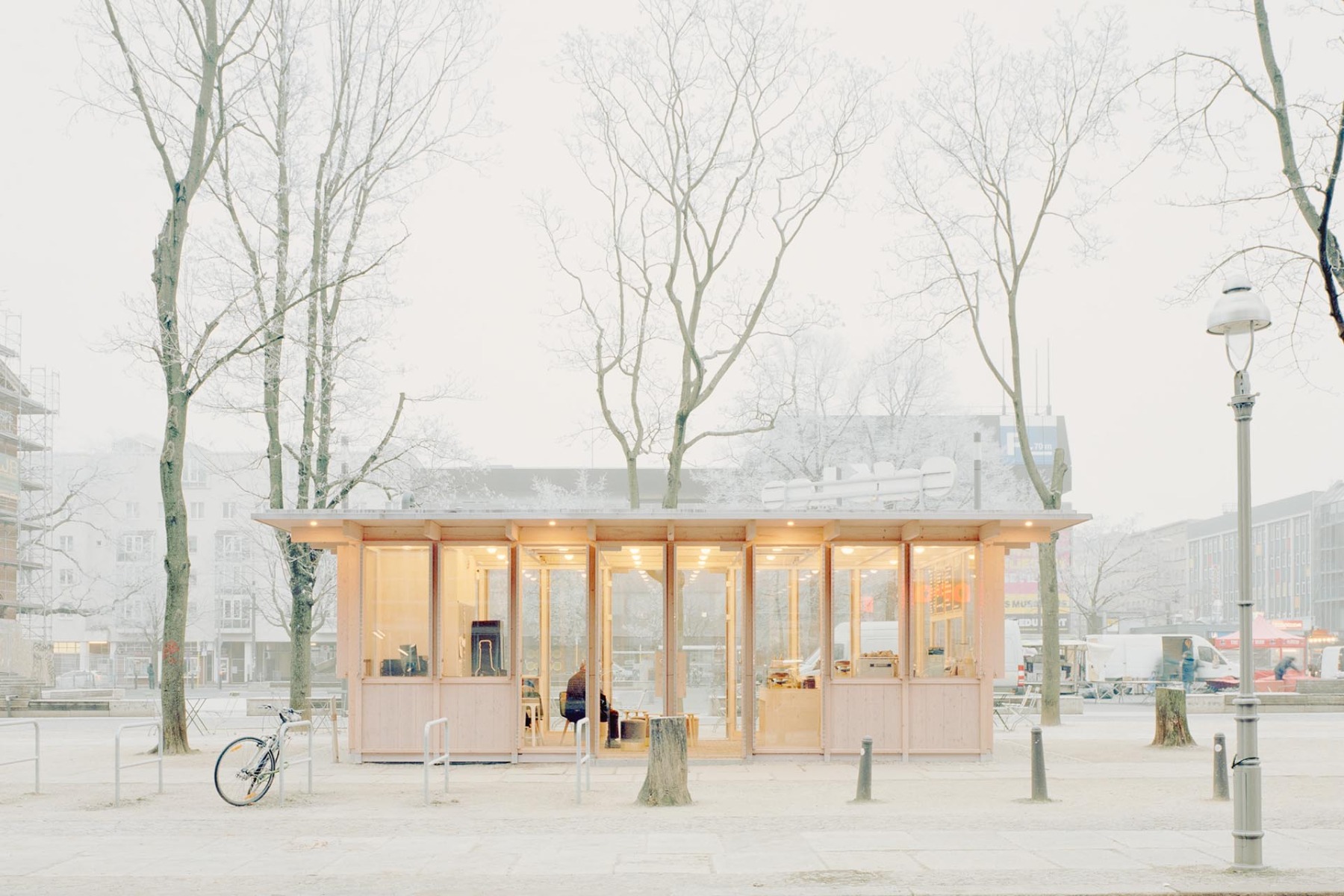 Kaffee und Kieztreff auf dem Leopoldplatz