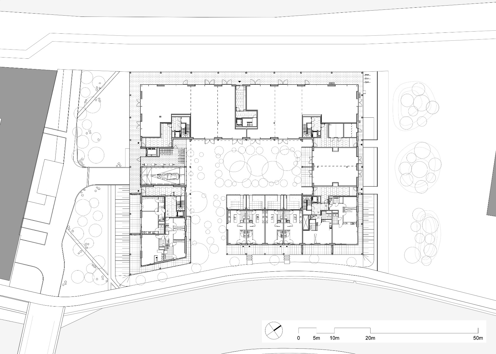 Grundriss Ebene 0, Grafik