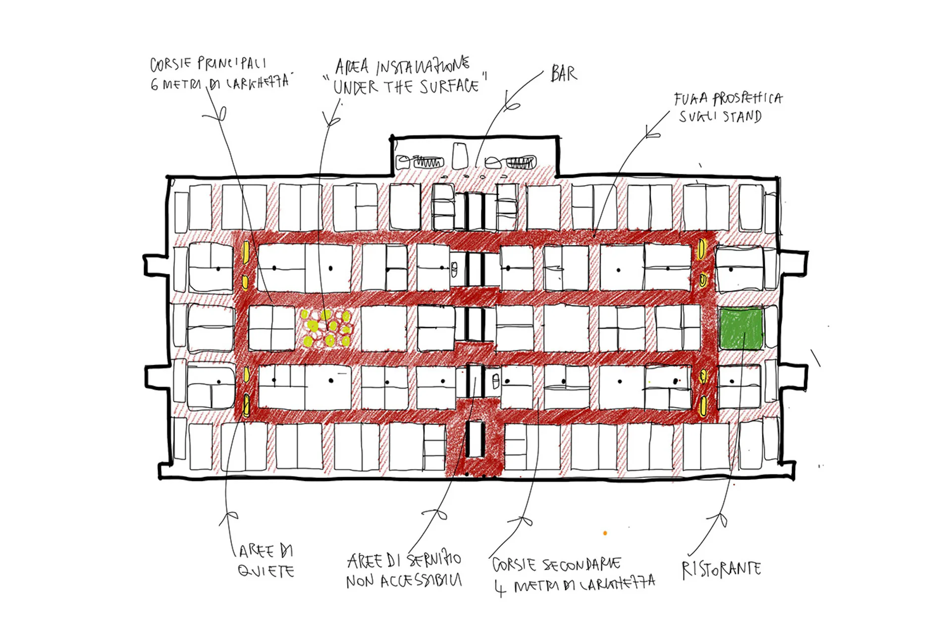 Das neue, schleifenförmige Layout soll die Besucherströme besser leiten, Laufwege optimieren und sogar Müdigkeit vorbeugen. Zusätzliche Ruhezonen sind strategisch so platziert, dass sie potenziellen Ermüdungserscheinungen entgegenwirken.