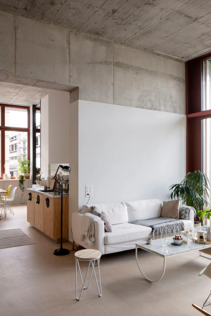 Von kleinen 1,5-Zimmer-Wohnungen bis zu größeren Maisonettewohnungen, sind verschiedenste Varianten im Sinne einer sozialen Durchmischung vorhanden.