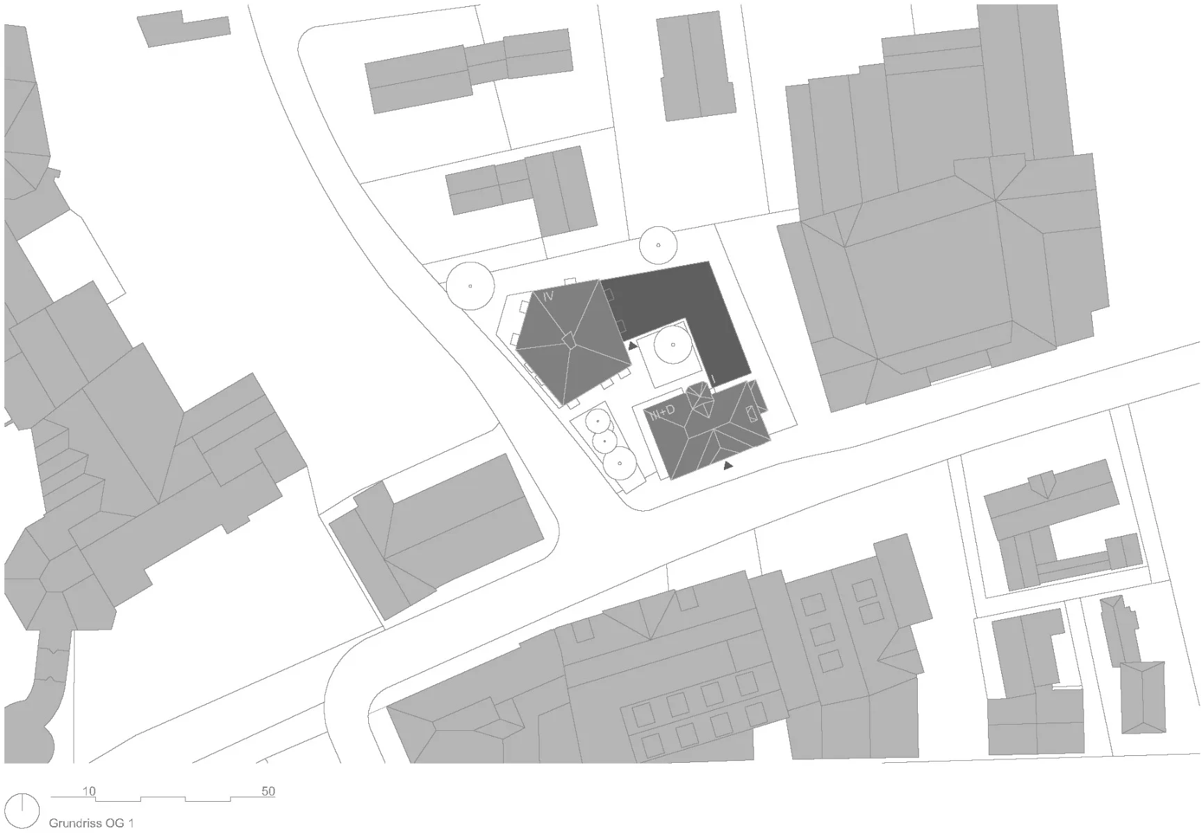 Lageplan, Grafik