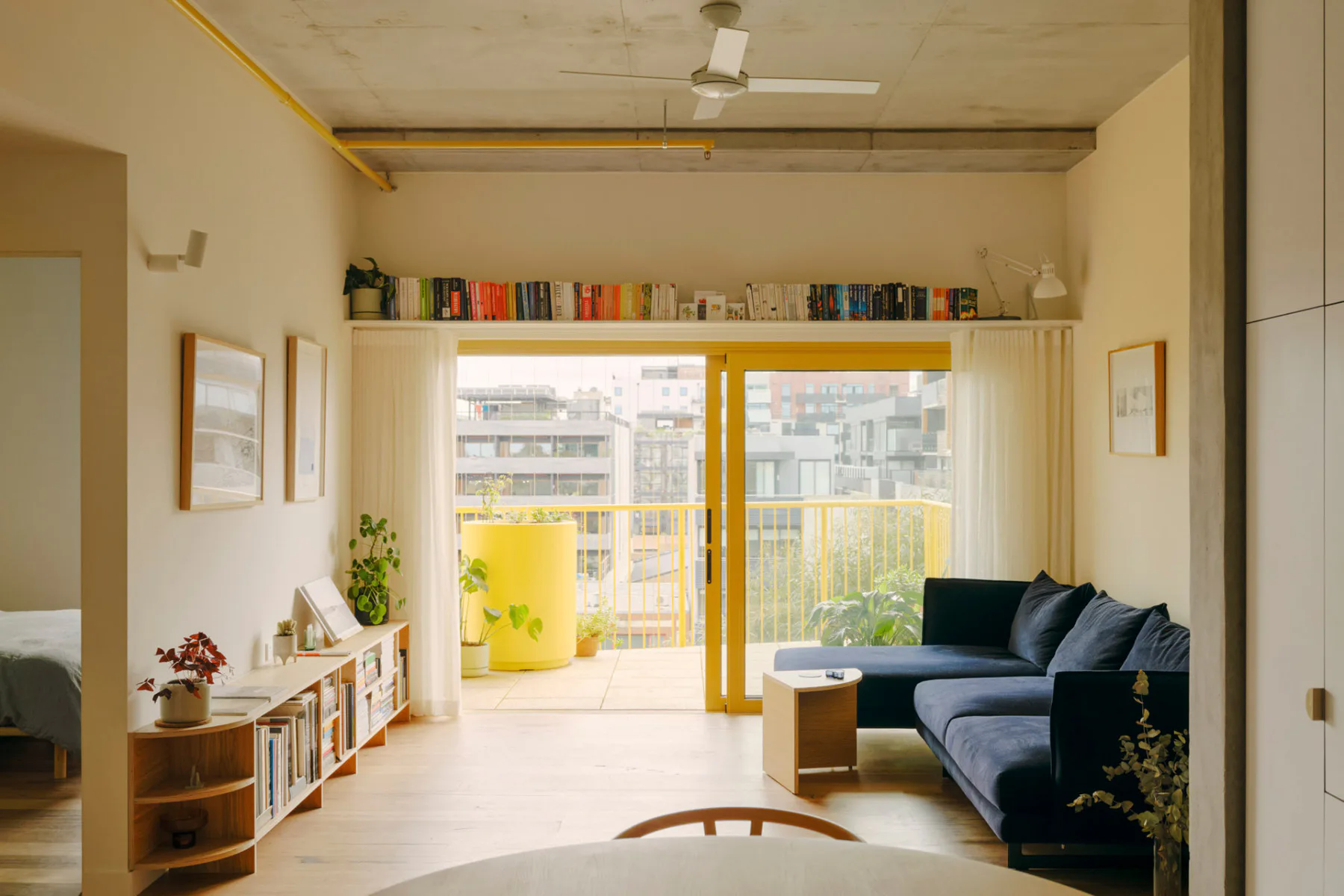 Blick in den Innenraum einer Wohnung