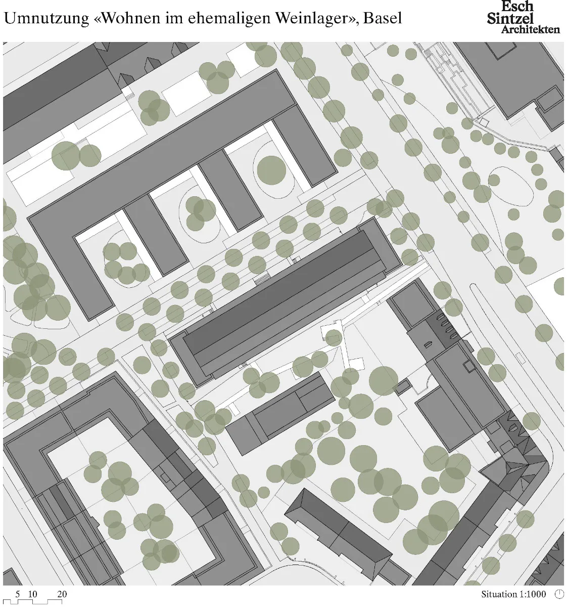 Lageplan, Grafik
