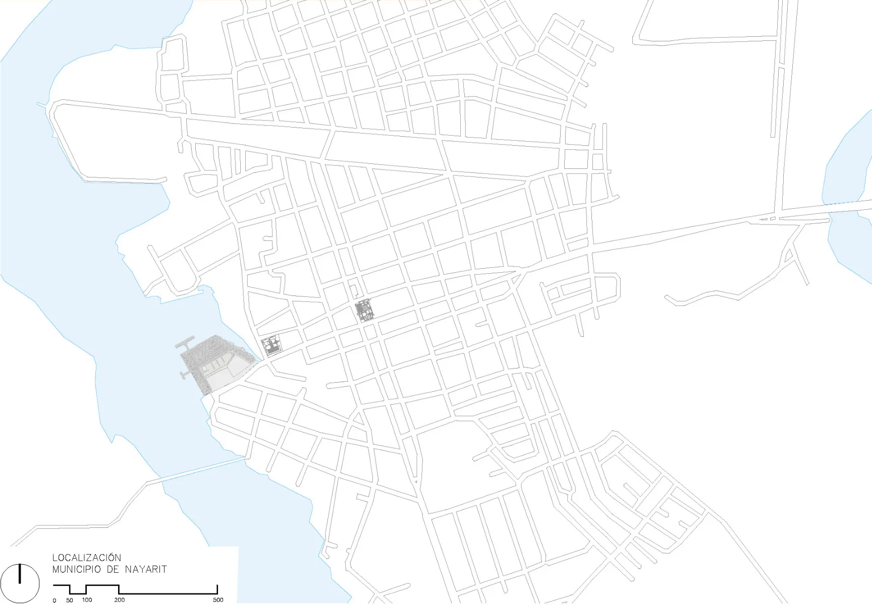 Lageplan, Grafik
