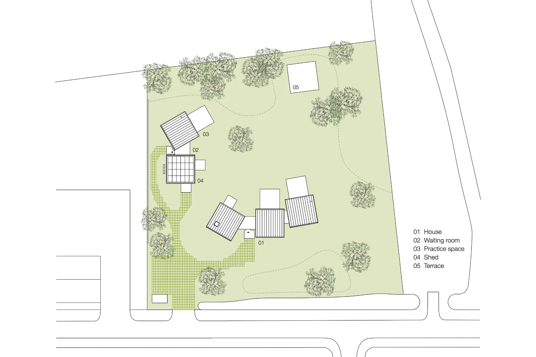 Lageplan, Grafik