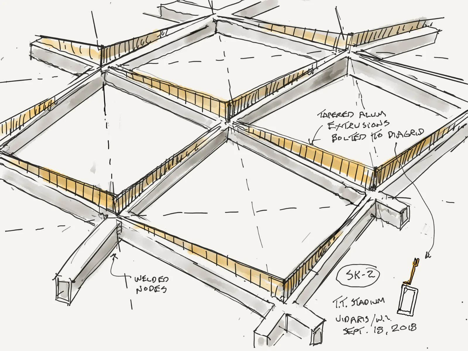 Konstruktionsdetail, Grafik