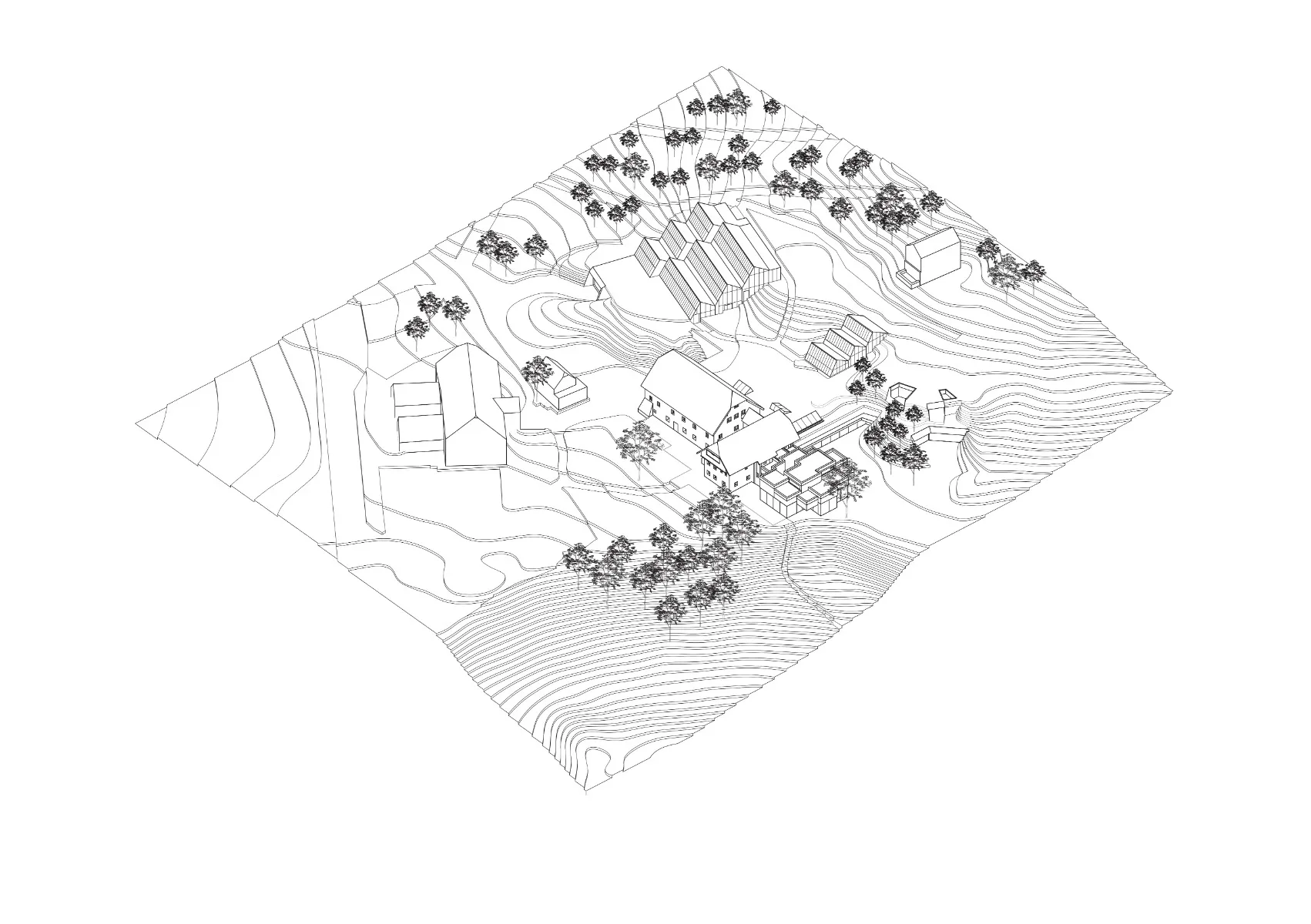 Lageplan, Grafik