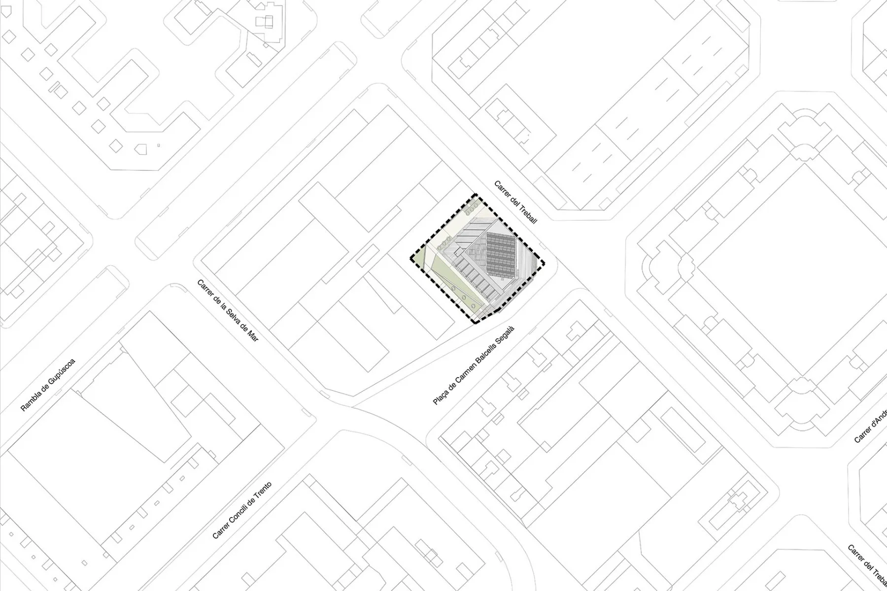 Lageplan, Grafik
