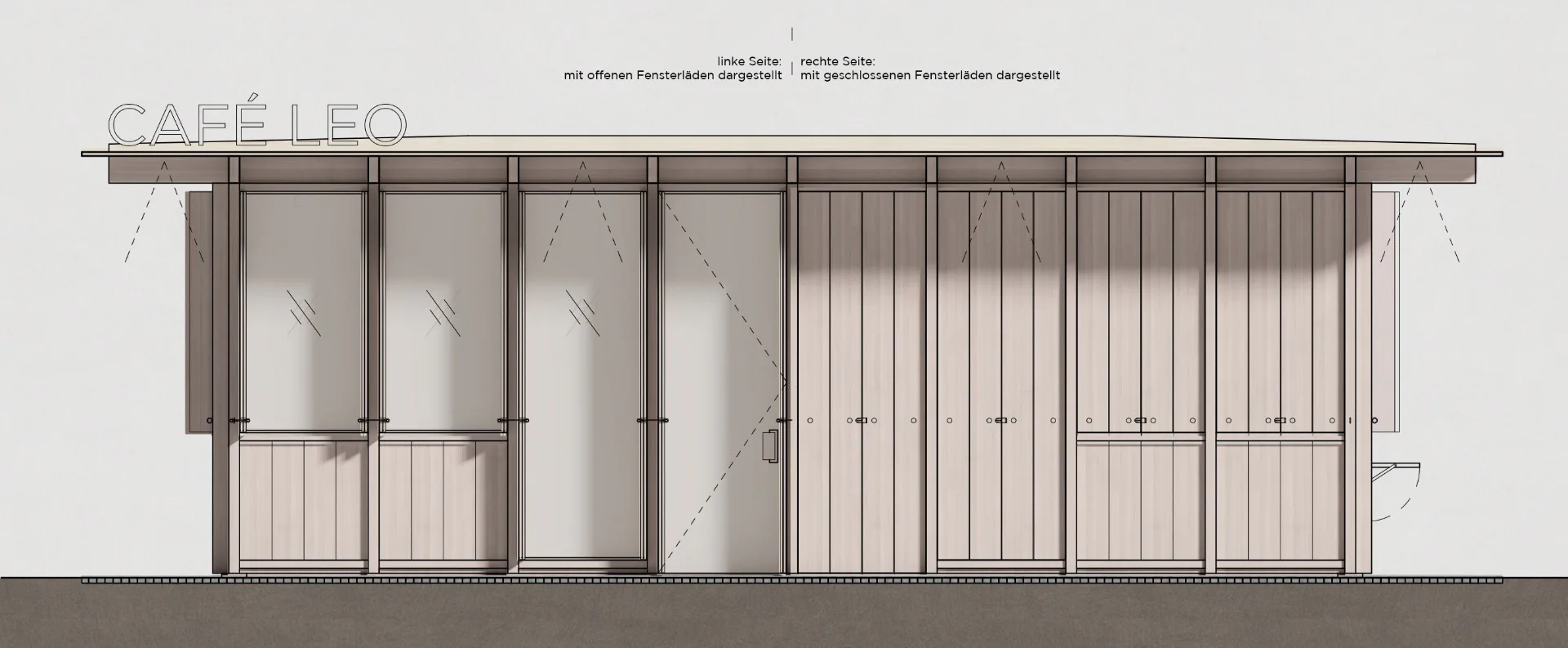 Ostansicht, Grafik