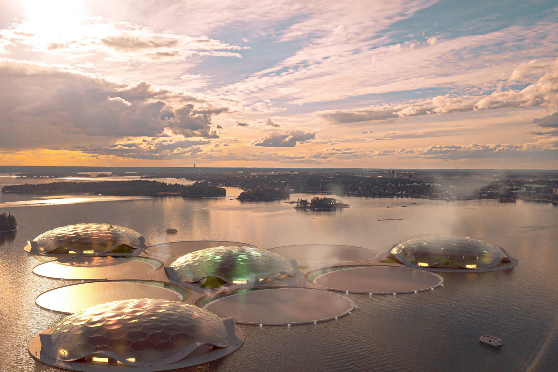 CRA - Carlo Ratti Associati, Helsinki Hot Heart, 2021.