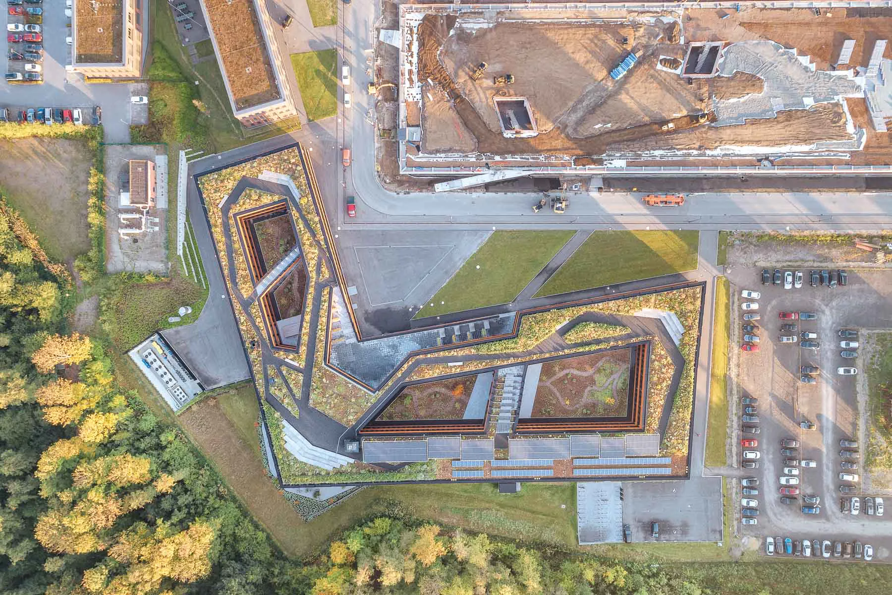 Das RAG-Gebäude in Essen ist eines der ersten Bürogebäude Deutschlands nach dem Cradle-to-Cradle-Prinzip.