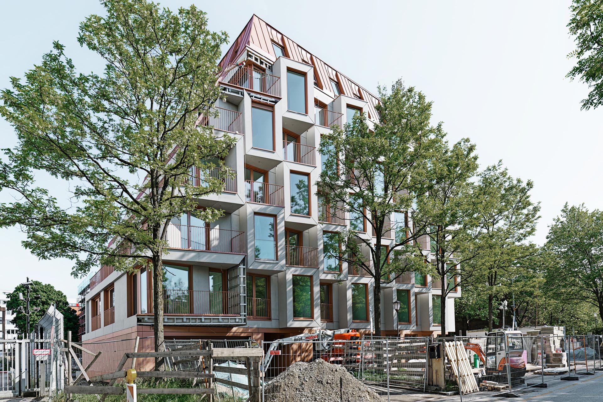 Bei dem Projekt „Van B. Very urban living“ wurde großstädtisches Wohnen in München konsequent neu gedacht.