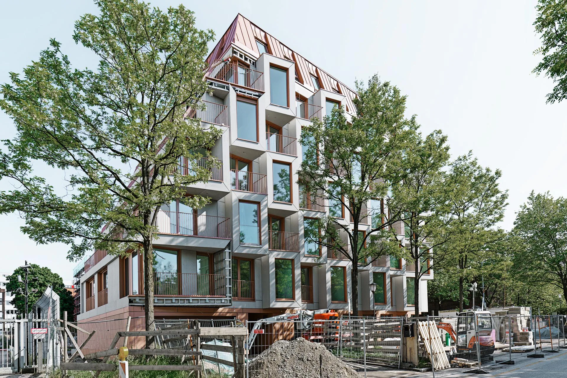 Bei dem Projekt „Van B – Very urban living“ wurde großstädtisches Wohnen in München konsequent neu gedacht.