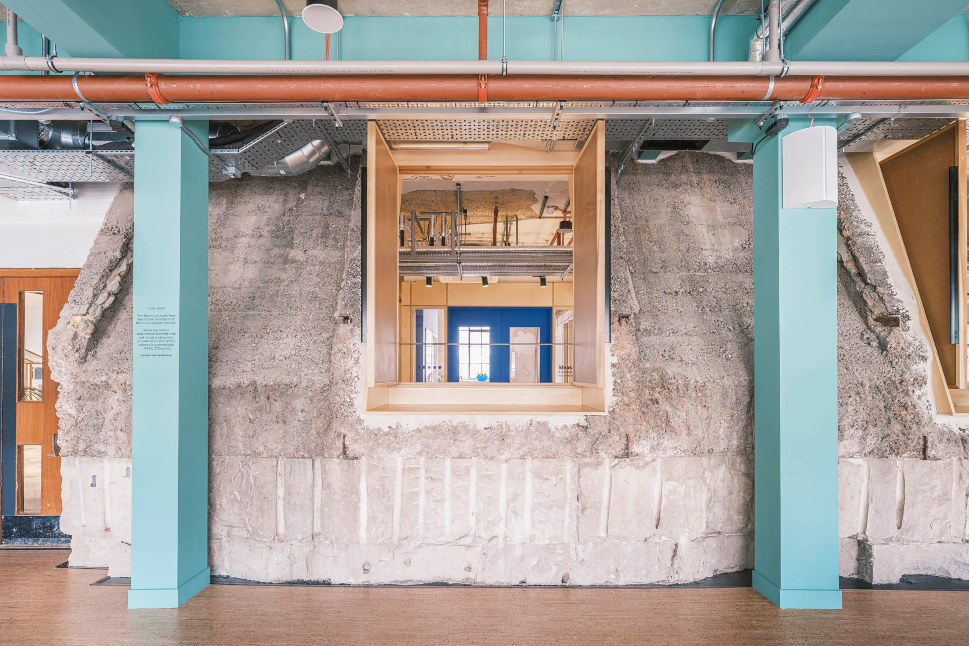 So wenig wie nötig neu bauen lautete das oberste Prinzip von Material Works Architecture.
