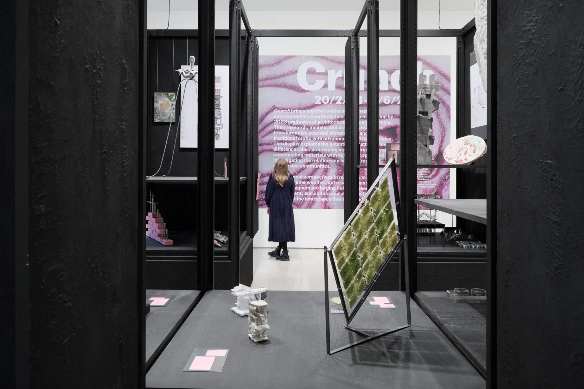 Ansicht der Ausstellung Architecture Window, Royal Academy of Arts, London, 2024.