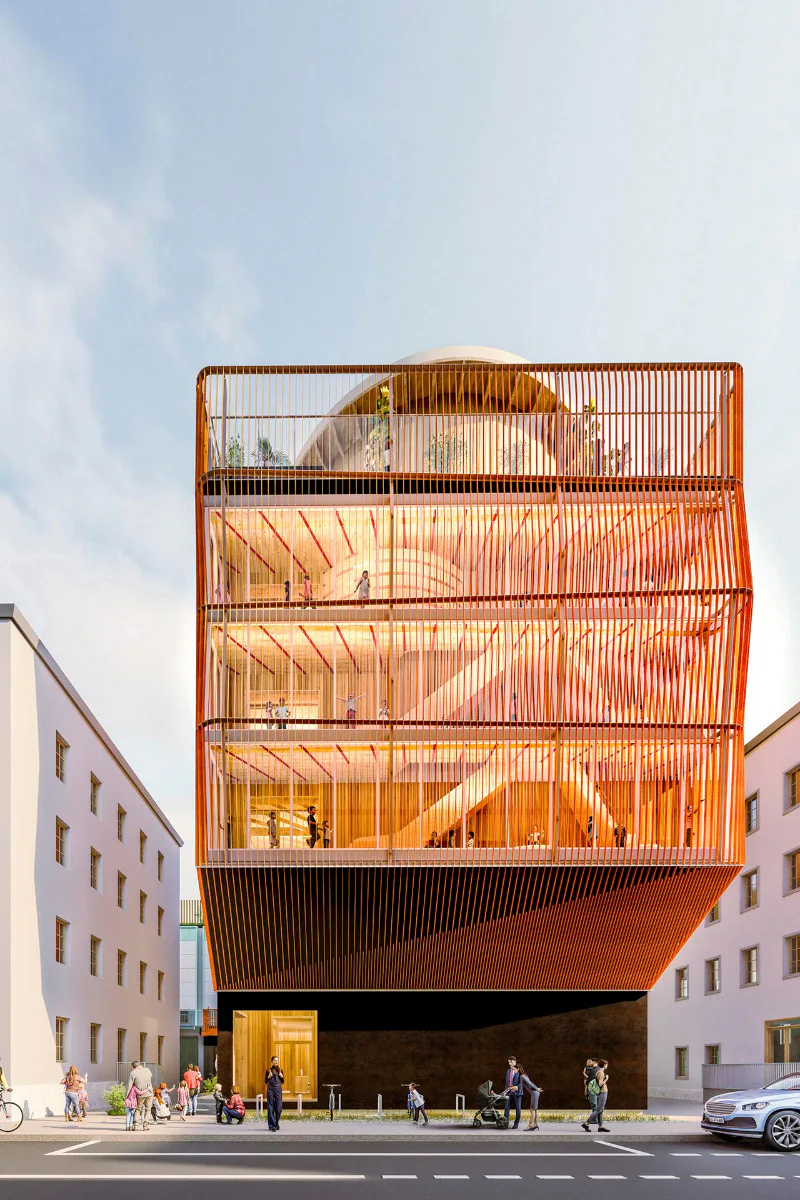 Kindergarten TU München von Kéré Architecture, München, DE