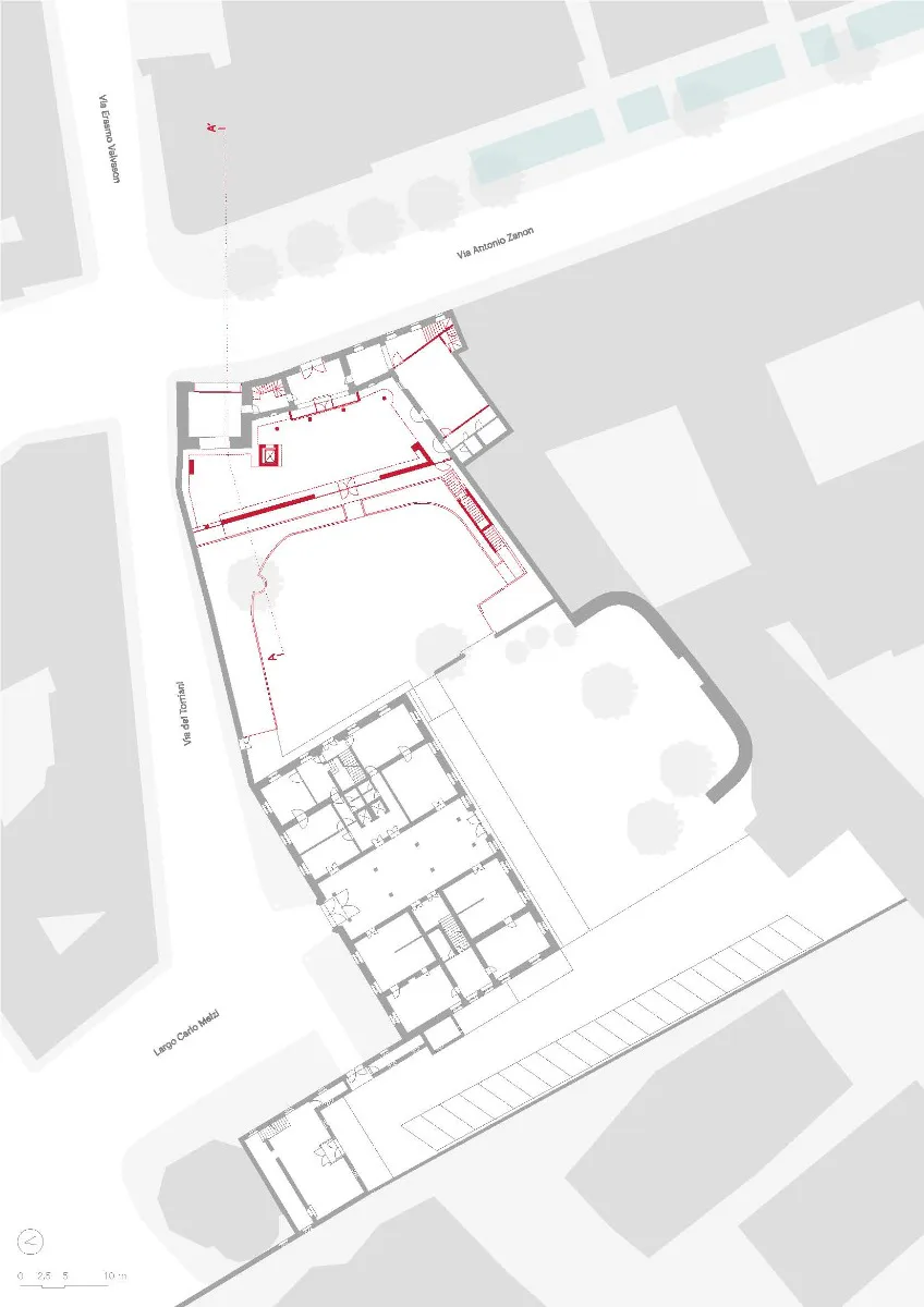 Grundriss erstes Obergeschoss, Grafik