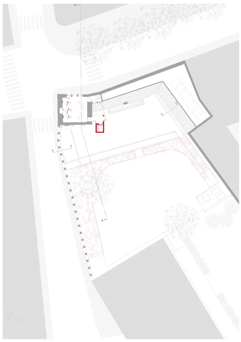 Grundriss Erdgeschoss, Grafik