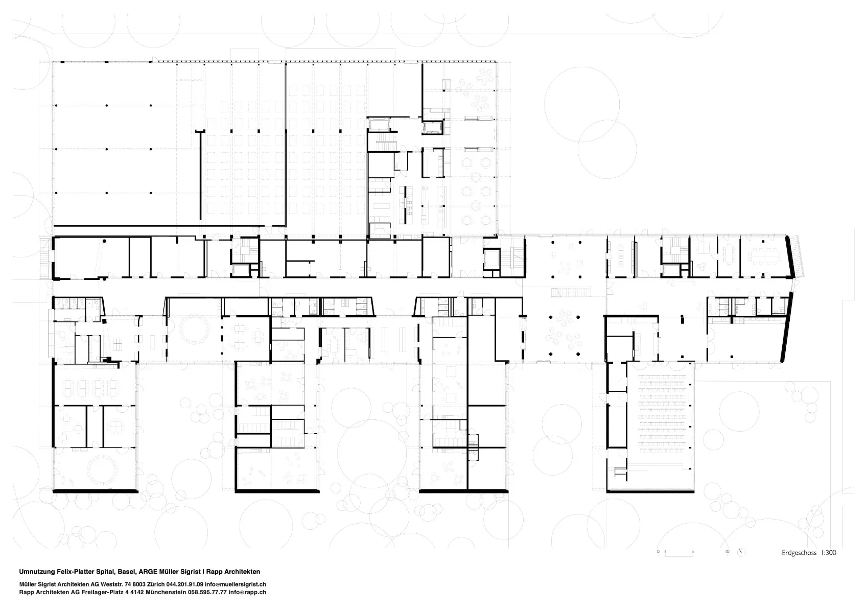 Grundriss Erdgeschoss, Grafik
