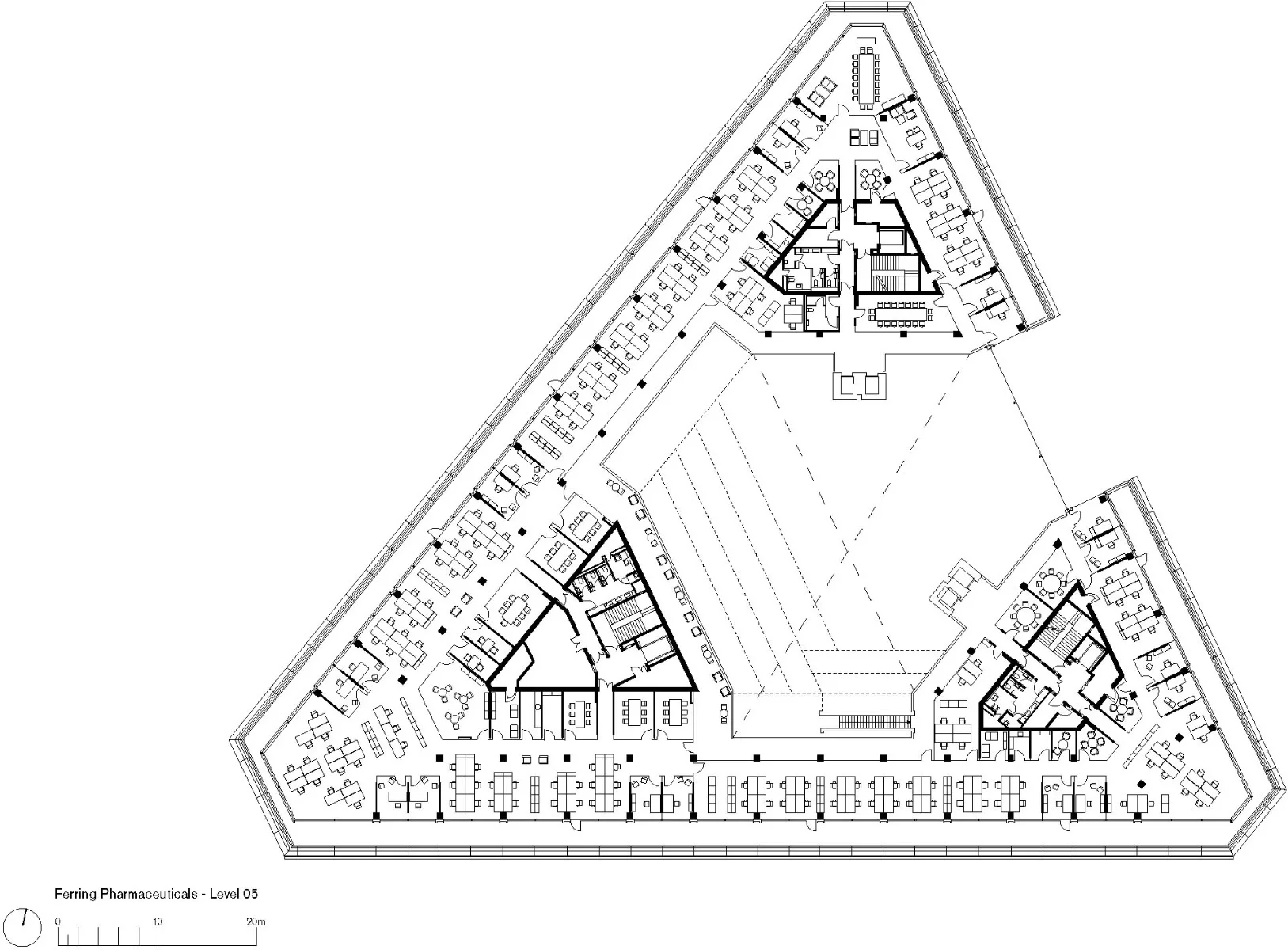 Grundriss, Ebene 5, Grafik
