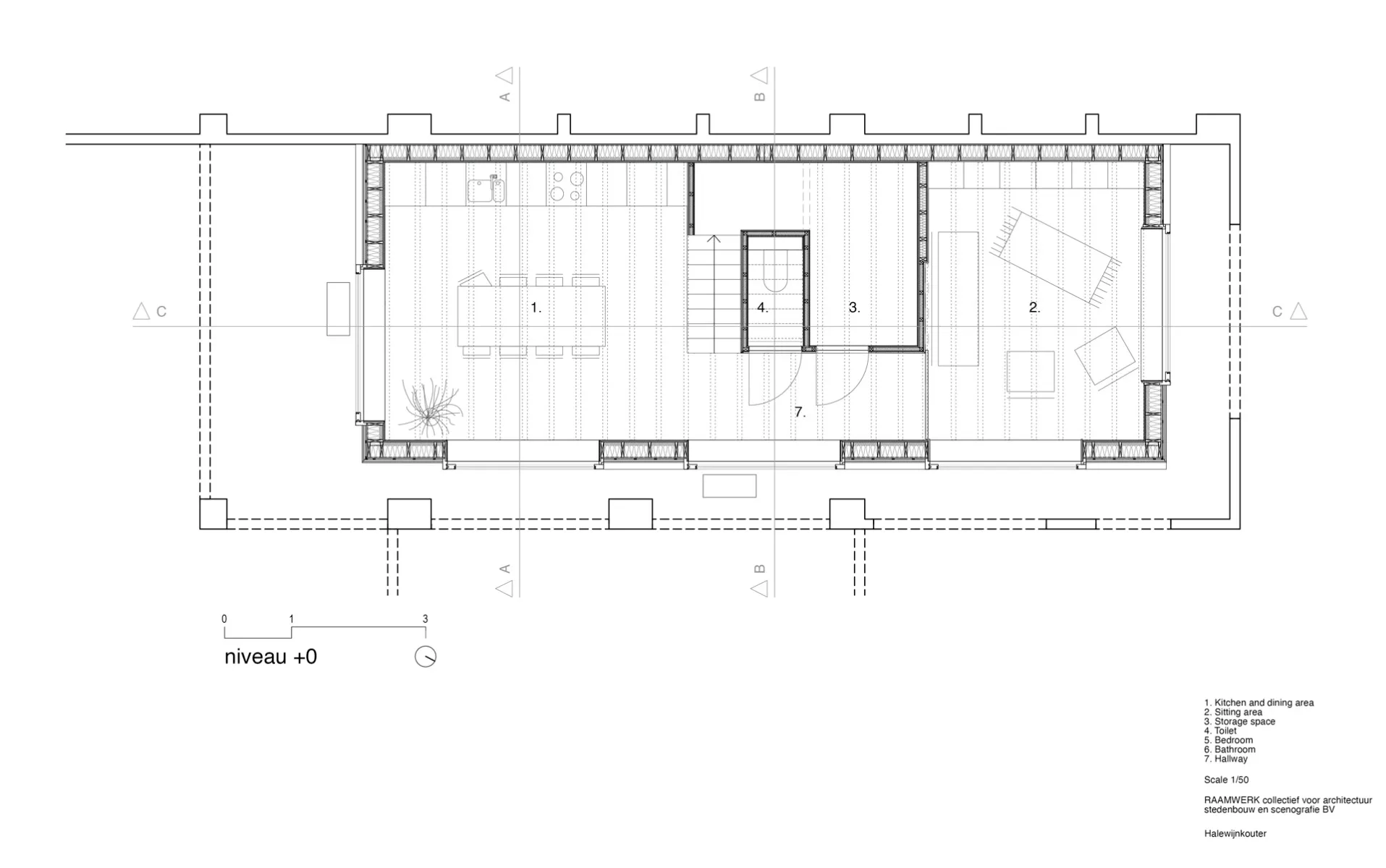 Grundriss Erdgeschoss, Grafik