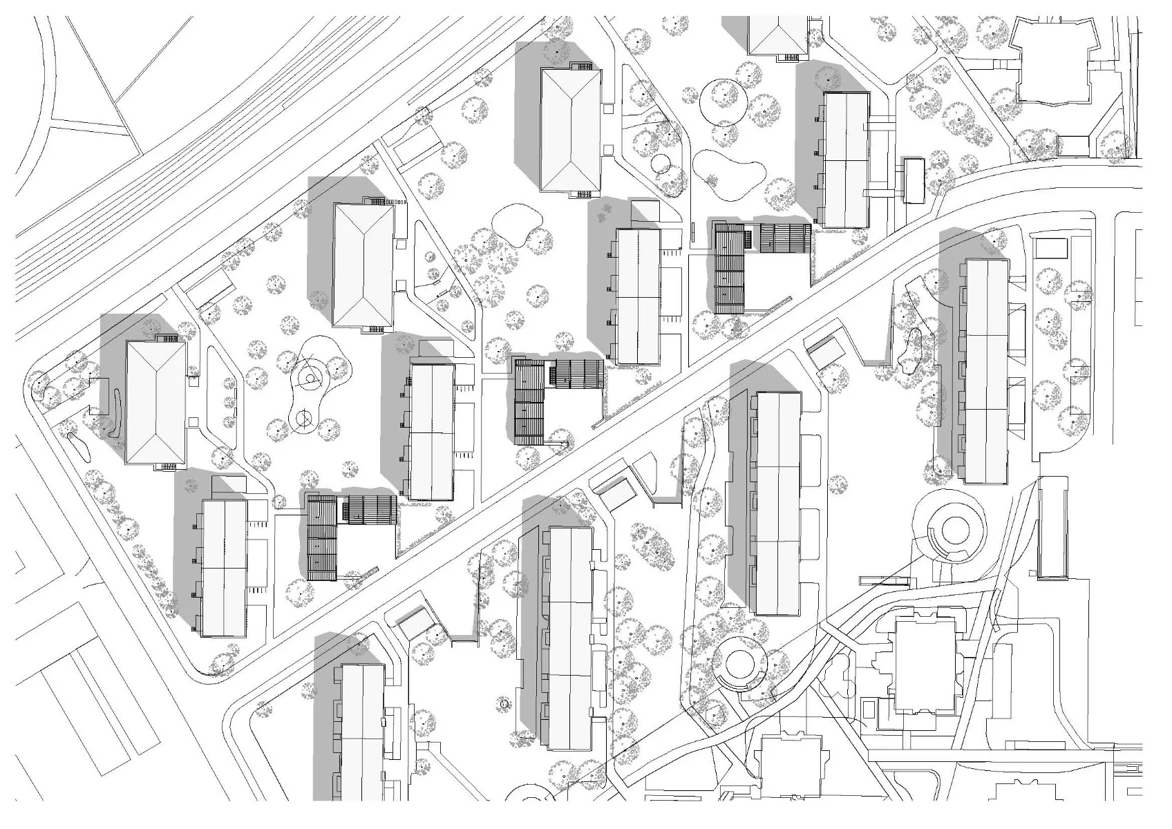 Lageplan, Grafik