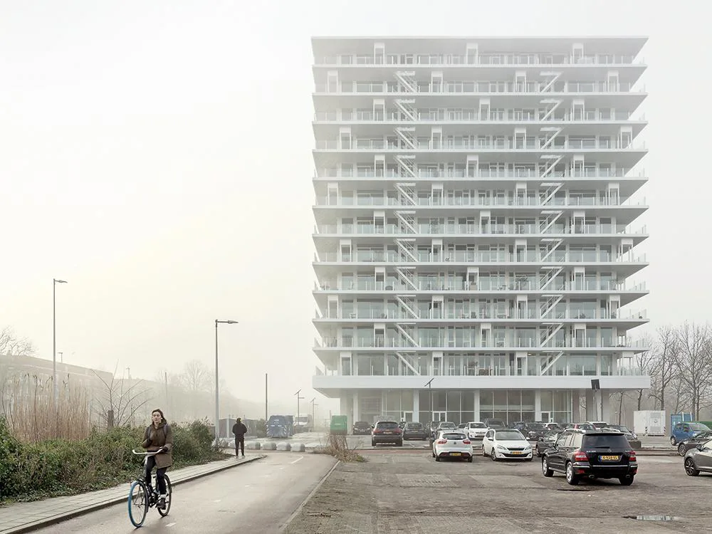 Hochhaus De Voortuinen in Amsterdam