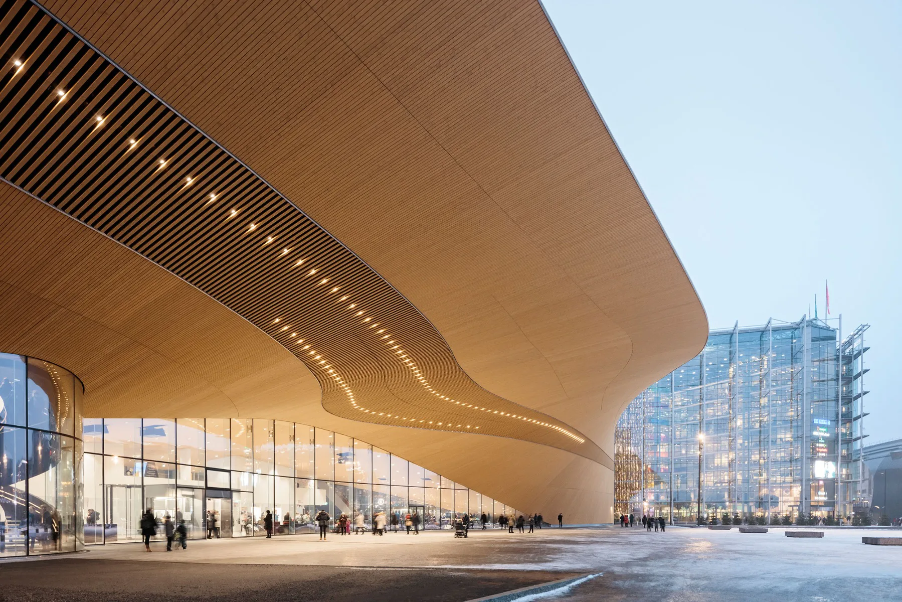Eines der Gewinnerprojekte des Detail Award 2020: Helsinki Central Library Oodi von ALA Architects.