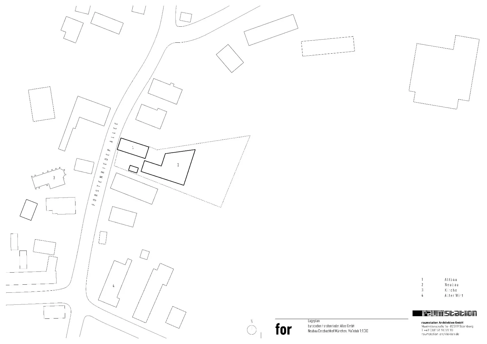 Lageplan, Grafik