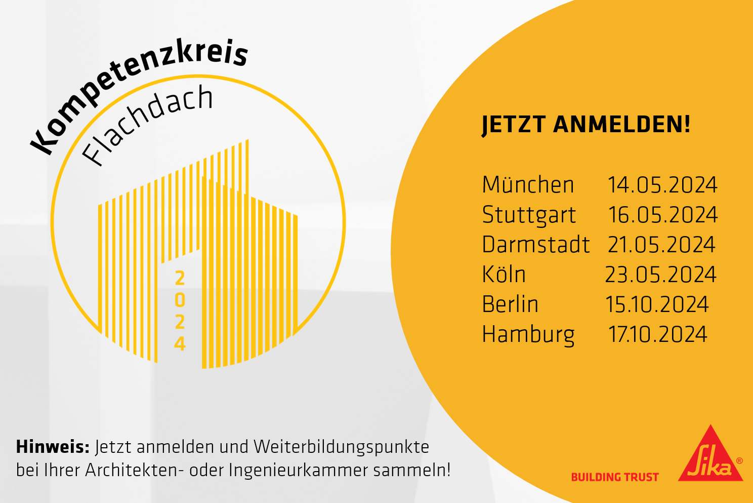 Kompetenzkreis Flachdach 2024