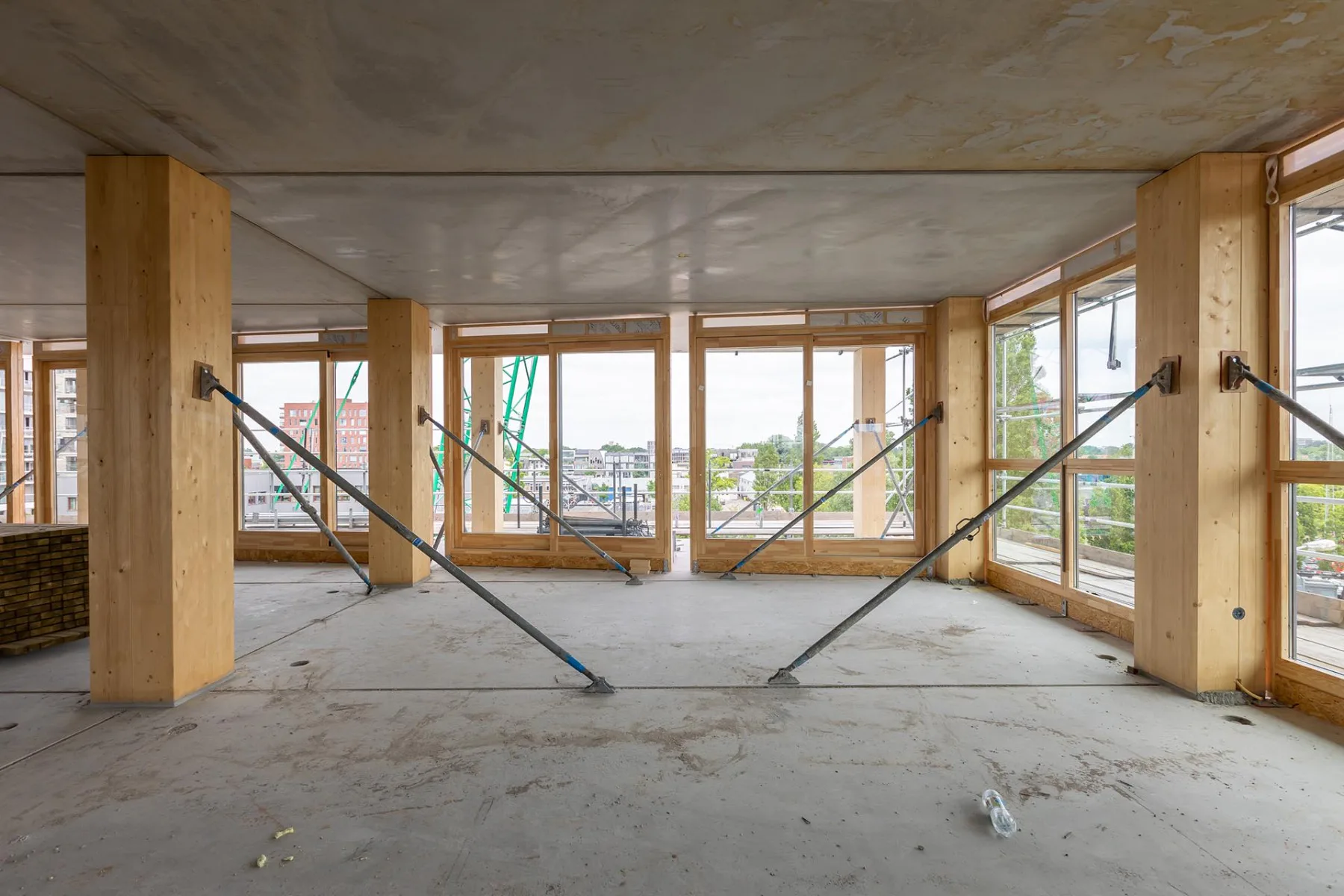 Baustelle, Stützen